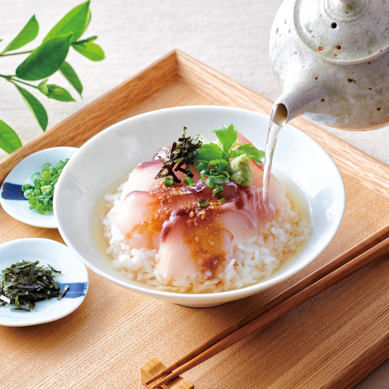 玄界灘(福岡県産) 天然真鯛使用 鯛茶漬けセット (2人前)｜博多の味 明太子のやまや｜公式通販サイト